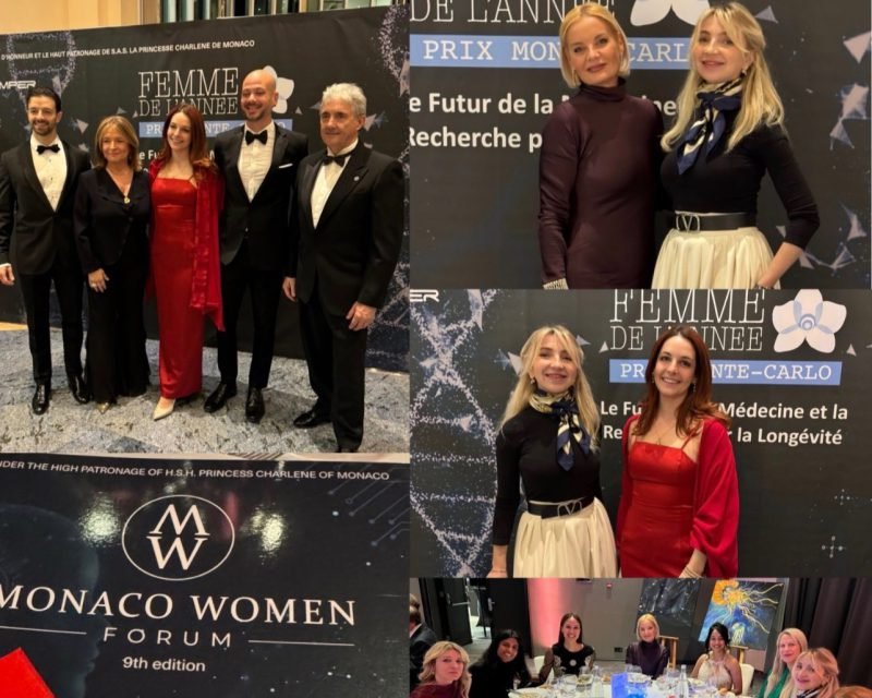 Femme de l’Année Monte-Carlo award